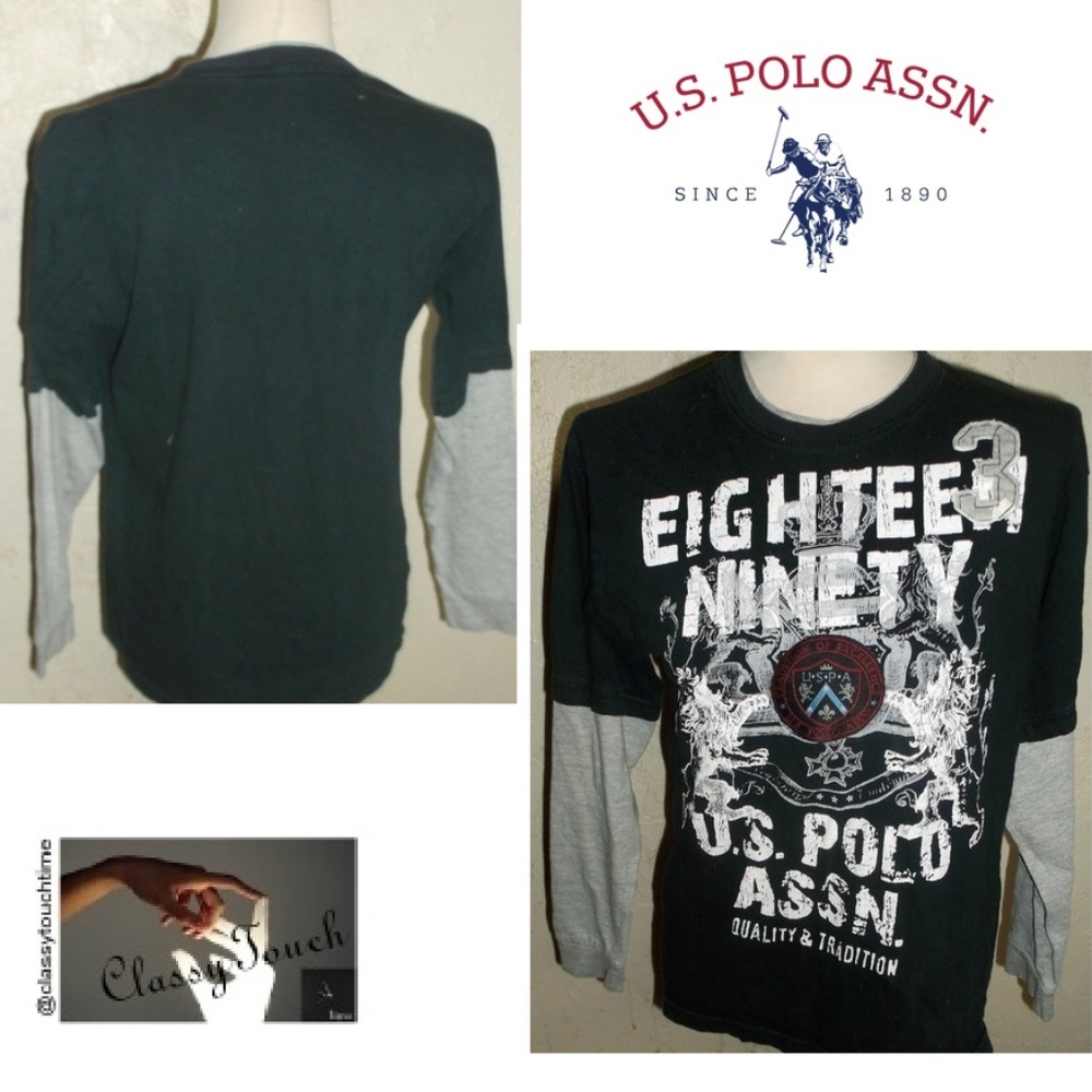 U.S. Polo Association Men's Eighty Ninety Shirt